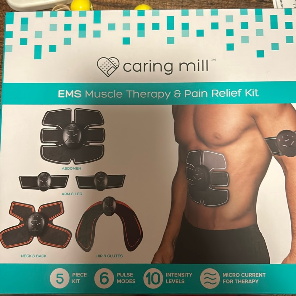 EMS MUSCLE THERAPY & PAIN RELIEF KIT BRAND NEW NEVER OPENED